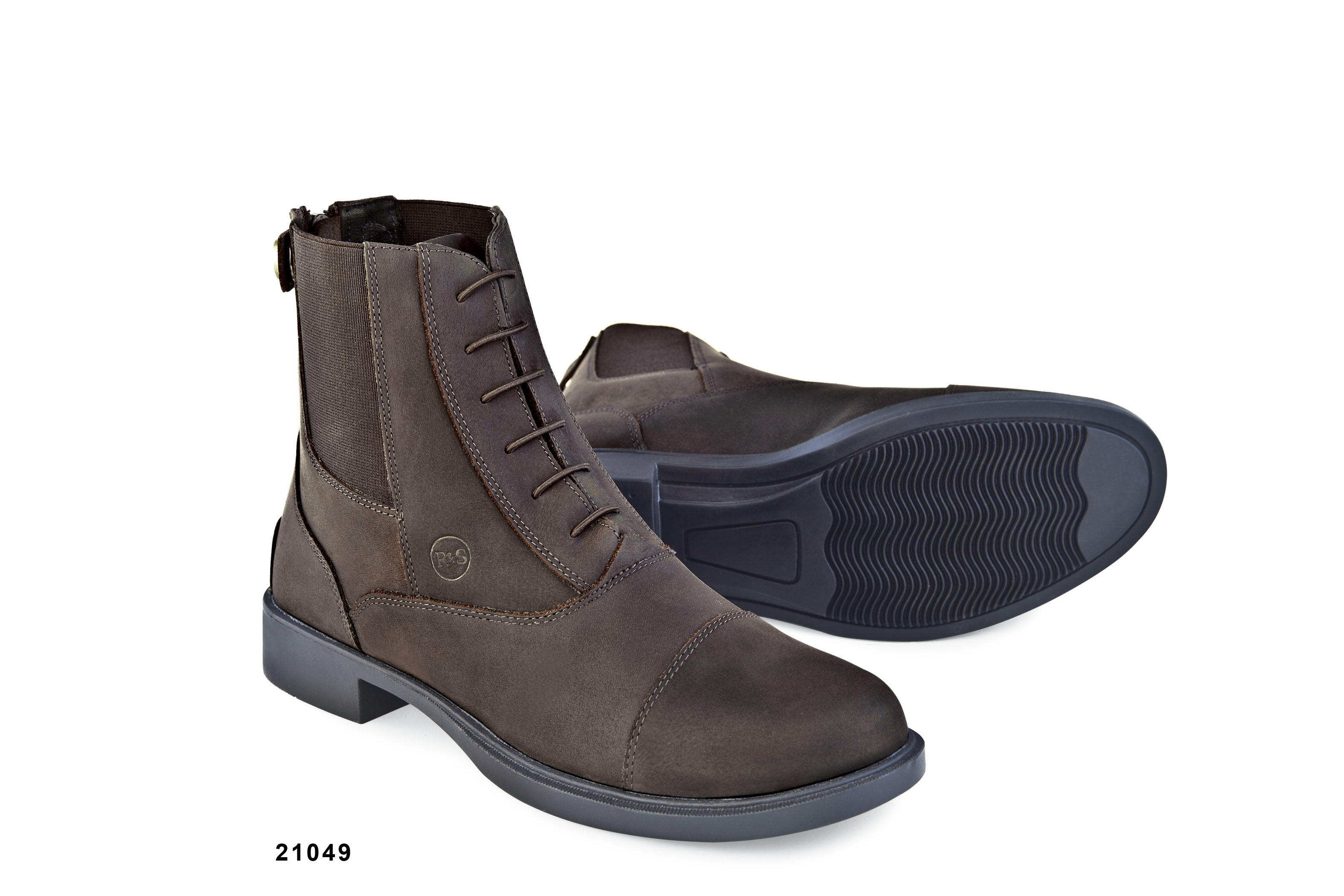 Reitstiefelette Damen braun Zeal 21049
