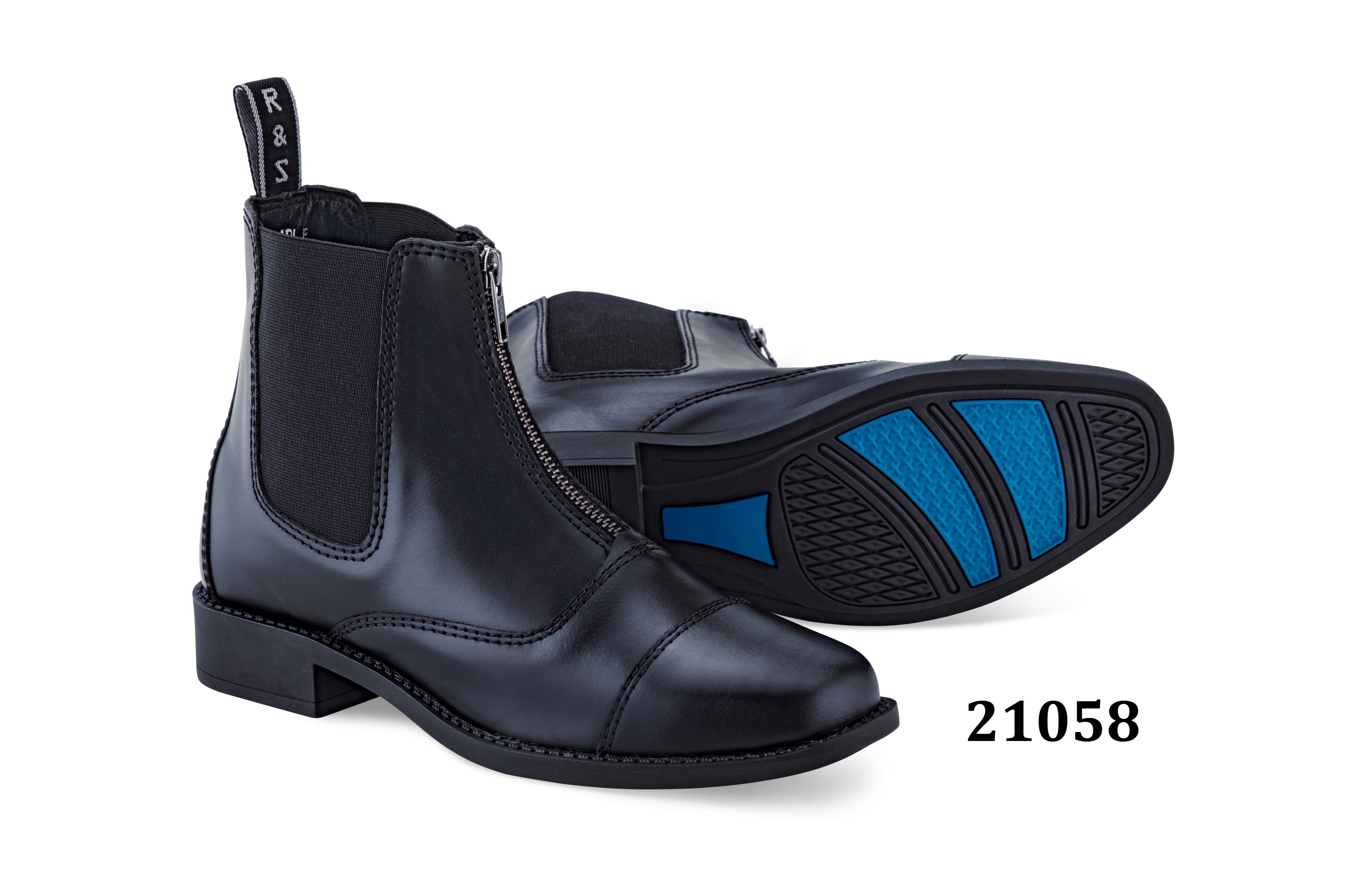 Reitstiefelette Damen schwarz Desire 21058