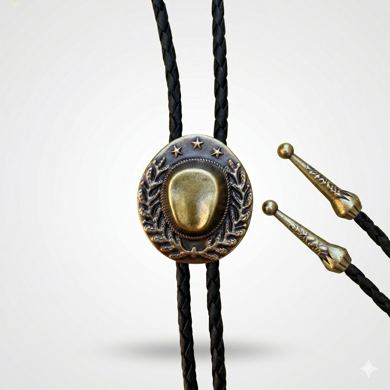 Bolotie "Cowboyhut", gold