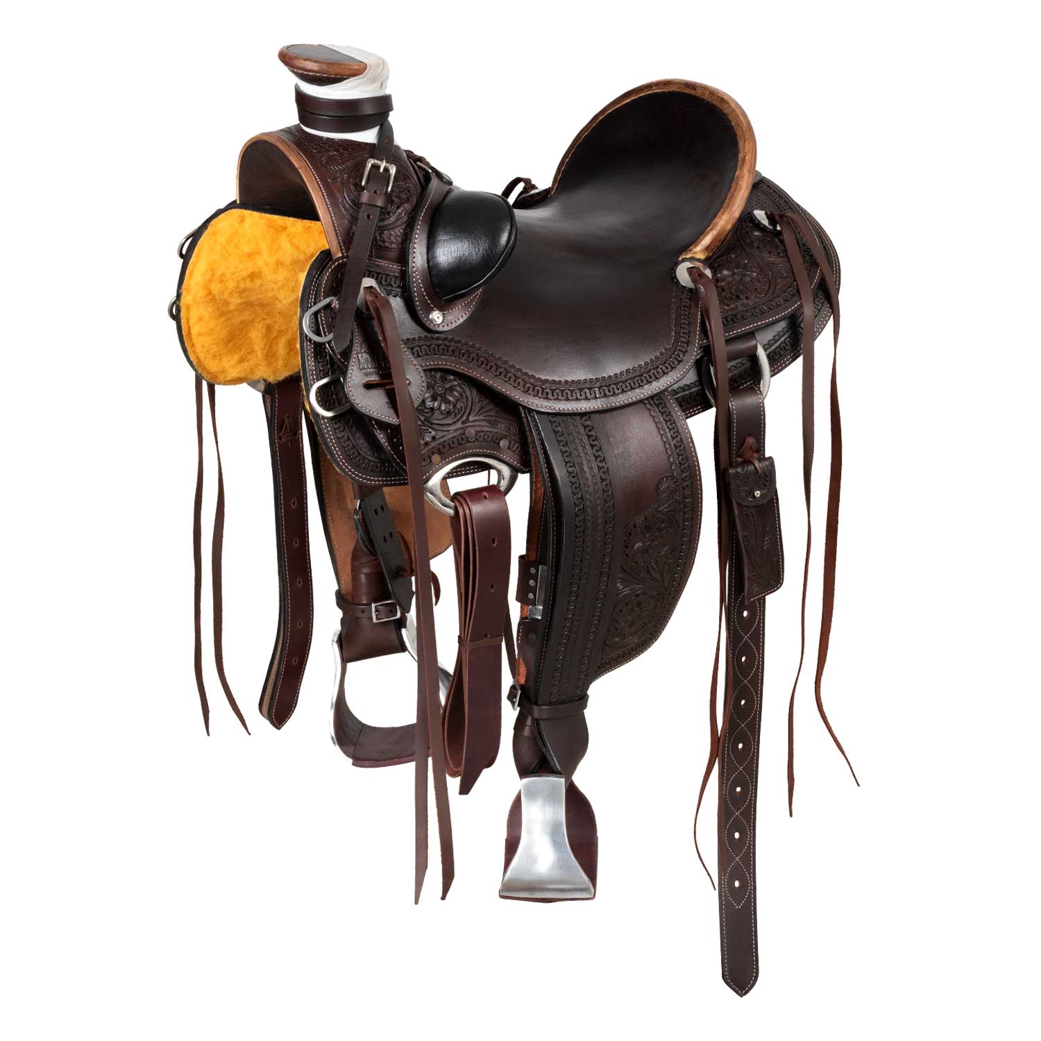 Wade Ranch Sattel mit Punzierung